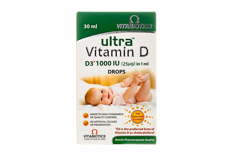 قطره اولترا ویتامین د3 ویتابیوتیکس